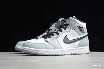 1 GREY SMOKE 554724-092 AIR LIGHT JORDAN MID 1210